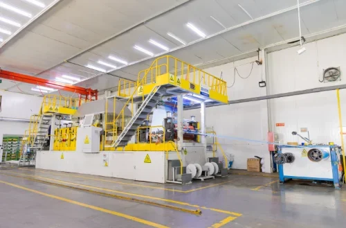 Actex’s carbon fiber product manufacturing plant Actex's carbon fiber product manufacturing plant